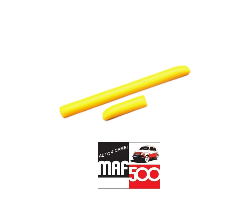 Coppia paraginocchia completo giallo Fiat 500 F L R