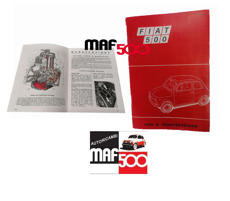 Libretto uso e manutenzione Fiat 500 F (Copia) - Libretto uso e manutenzione  Fiat 500