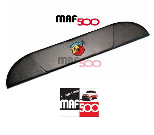 Cappelliera in Sky rivestimento sotto lunotto Fiat 500 logo Abarth