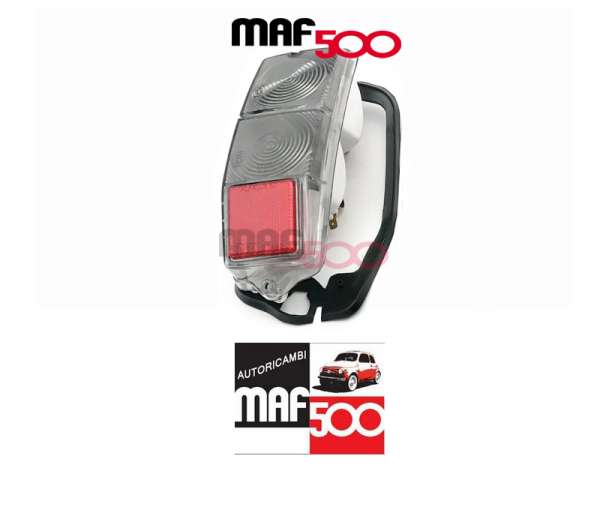 F003SC Fanale posteriore completo sinistro fumè Fiat 500 F L R