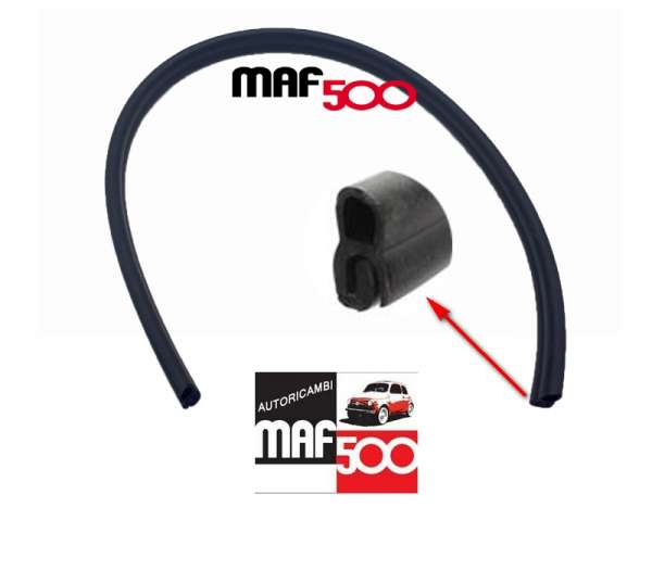 G016 Guarnizione cofano motore posteriore Fiat 500