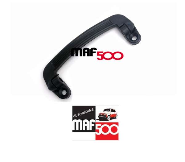 Maniglia tiraporta interna in plastica nera Fiat 500 F R