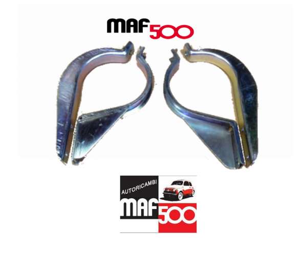 MAR011 Kit 4 staffe fissaggio marmitta Fiat 500 R Fiat 126