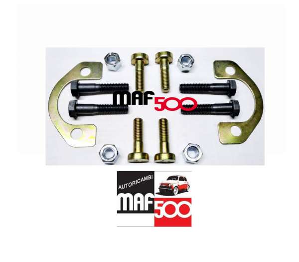MAR033 Kit completo di fissaggio per collettori di scarico fiat 500 126