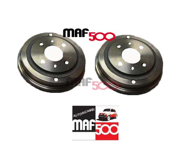 Coppia tamburi freno posteriori Fiat 500 Giardiniera