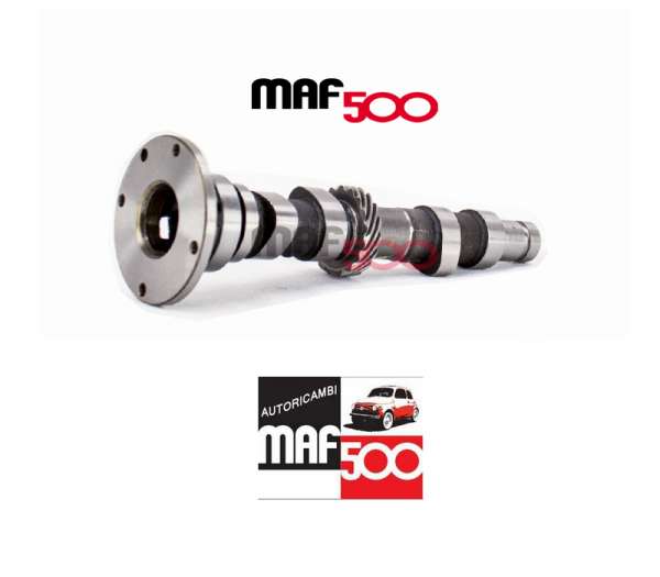 Albero a cammes sportivo 35/75 in acciaio motore Fiat 500 126