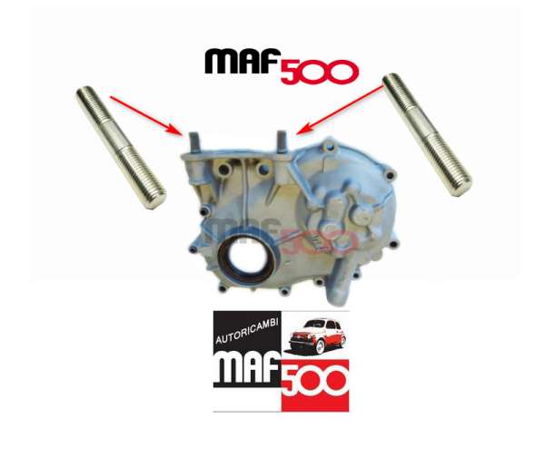 Coppia prigionieri coperchio distribuzione Fiat 500 N D F L