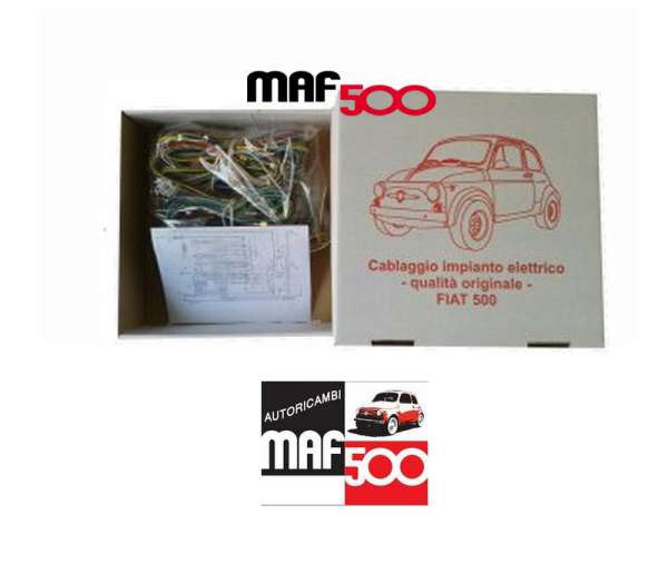 Impianto elettrico cablaggio completo qualità asi Fiat 500 Giardiniera