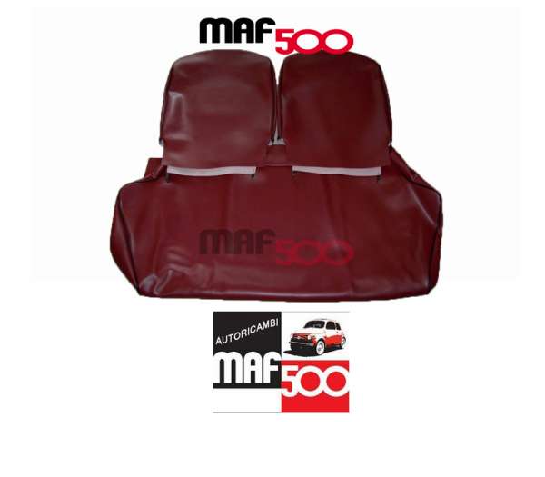 Kit tappezzeria fodere Bordeaux tinta unita in Skay Fiat 500 F
