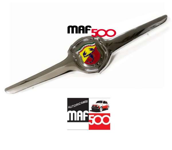 Fregio anteriore metallo Abarth Fiat 500 L R