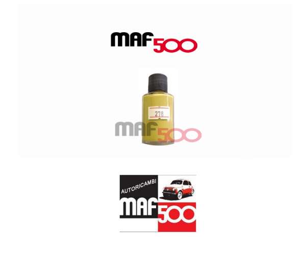 Vernice di ritocco carrozzeria Cod 278 Giallo Senape 30 ml