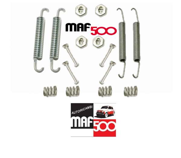 MF067 Kit completo riparazione molle ganasce Fiat 126